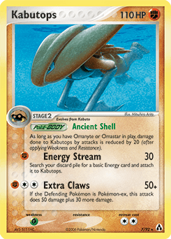 Kabutops [Reverse Holo] #7