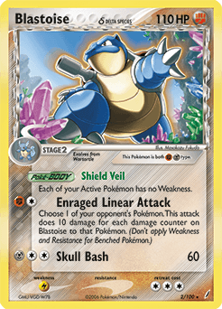 Blastoise [Reverse Holo] #2