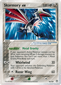 Skarmory EX #98 — Pokemon Power Keepers