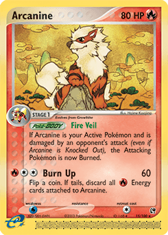 Arcanine #15 — Pokemon Sandstorm