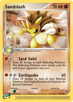 Sandslash #21 — Pokemon Sandstorm