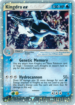 Kingdra EX #92 — Pokemon Dragon