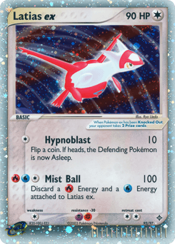 Latias EX #93 — Pokemon Dragon