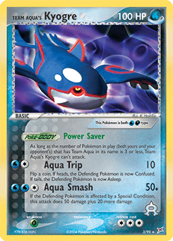 Kyogre #3 — Pokemon Team Magma & Team Aqua