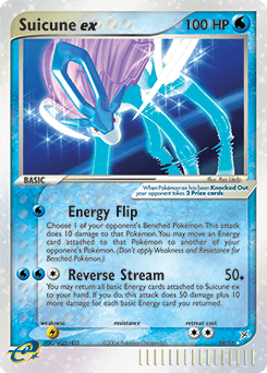 Suicune EX #94 — Pokemon Team Magma & Team Aqua