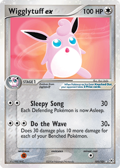 Wigglytuff EX #101 — Pokemon Hidden Legends