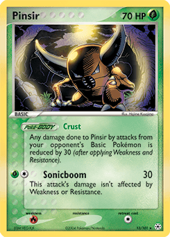 Pinsir #13 — Pokemon Hidden Legends