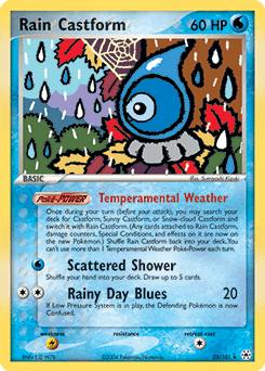 Rain Castform #23 — Pokemon Hidden Legends