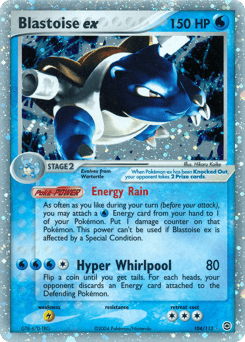 Blastoise EX [World Championship] #104 — Pokemon Fire Red & Leaf Green