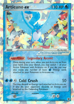 Articuno EX #114 — Pokemon Fire Red & Leaf Green