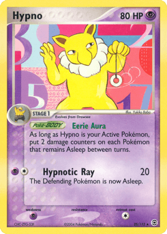 Hypno [Reverse Holo] #25 — Pokemon Fire Red & Leaf Green
