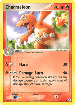 Charmeleon [Reverse Holo] #31 — Pokemon Fire Red & Leaf Green