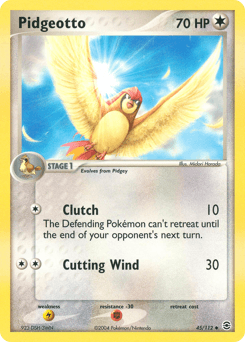 Pidgeotto [Reverse Holo] #45 — Pokemon Fire Red & Leaf Green