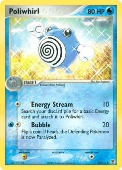 Poliwhirl [Reverse Holo] #46 — Pokemon Fire Red & Leaf Green