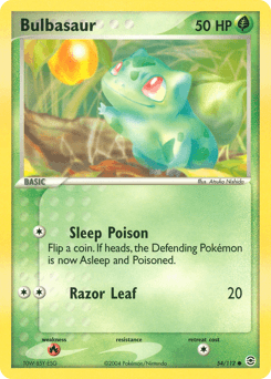 Bulbasaur #54 — Pokemon Fire Red & Leaf Green