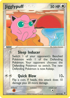 Jigglypuff [Reverse Holo] #65 — Pokemon Fire Red & Leaf Green