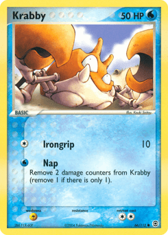Krabby #66 — Pokemon Fire Red & Leaf Green