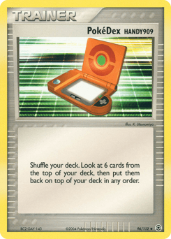 PokeDex Handy909 [Reverse Holo] #96 — Pokemon Fire Red & Leaf Green