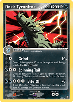 Dark Tyranitar #19 — Pokemon Team Rocket Returns