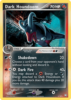 Dark Houndoom #5 — Pokemon Team Rocket Returns