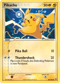 Pikachu [Reverse Holo] #60