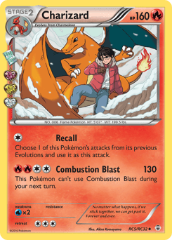 Charizard #RC5 — Pokemon Generations
