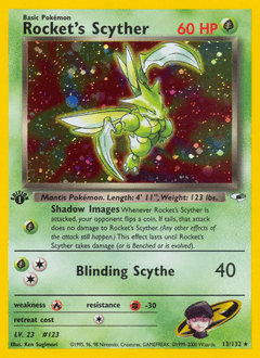 Rocket's Scyther [1st Edition] #13