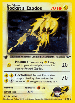 Rocket's Zapdos #15 — Pokemon Gym Challenge