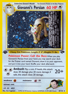 Giovanni's Persian [1st Edition] #8