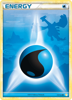 Water Energy #117 — Pokemon HeartGold & SoulSilver