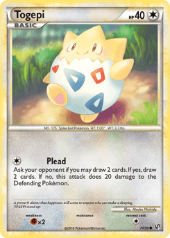 Togepi #70 — Pokemon Undaunted