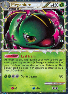 Meganium #HGSS08 — Pokemon Promo