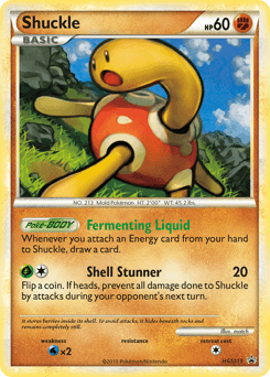 Shuckle #HGSS15 — Pokemon Promo