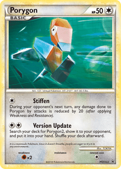 Porygon #HGSS22 — Pokemon Promo