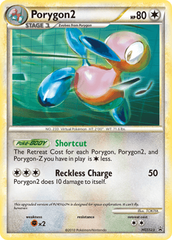 Porygon2 #HGSS23 — Pokemon Promo