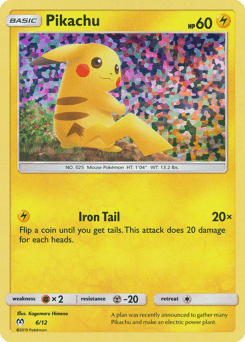 Pikachu #6 — Pokemon McDonalds 2019