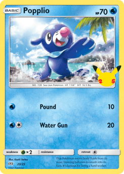 Popplio #23 — Pokemon McDonalds 2021