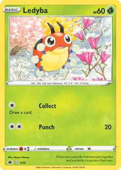 Ledyba #1 — Pokemon McDonalds 2022