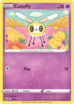 Cutiefly #11 — Pokemon McDonalds 2022