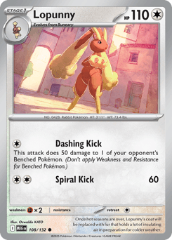 Lopunny #108 — Pokemon Mega Evolution