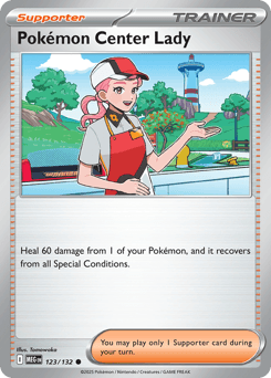 Pokemon Center Lady #123 — Pokemon Mega Evolution