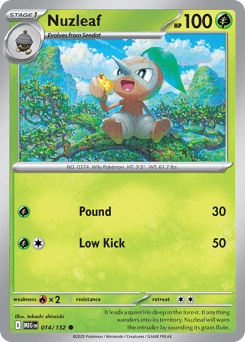 Nuzleaf #14 — Pokemon Mega Evolution