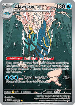 Clawitzer #141 — Pokemon Mega Evolution