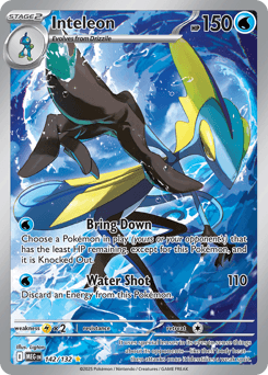 Inteleon #142 — Pokemon Mega Evolution