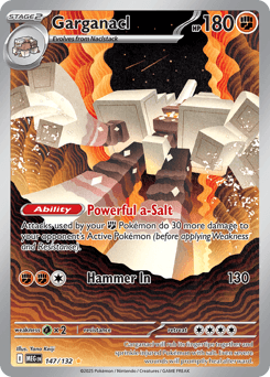 Garganacl #147 — Pokemon Mega Evolution