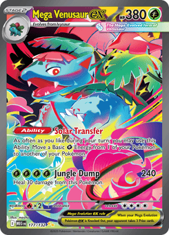 Mega Venusaur Ex #177 — Pokemon Mega Evolution
