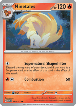 Ninetales #20 — Pokemon Mega Evolution