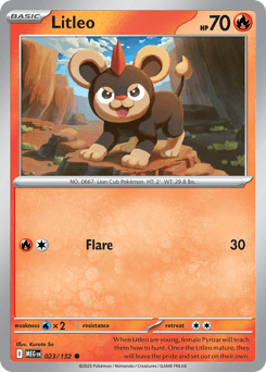 Litleo #23 — Pokemon Mega Evolution
