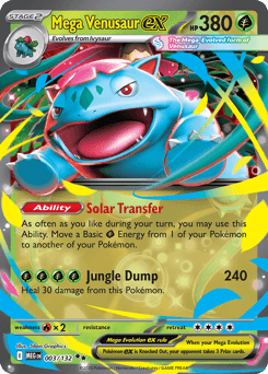 Mega Venusaur ex #3 — Pokemon Mega Evolution