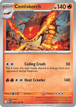 Centiskorch #30 — Pokemon Mega Evolution